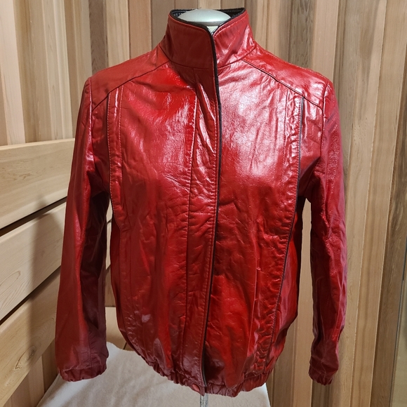 Cosa Nova leather suede Jacket/Sz 10 - Picture 1 of 10